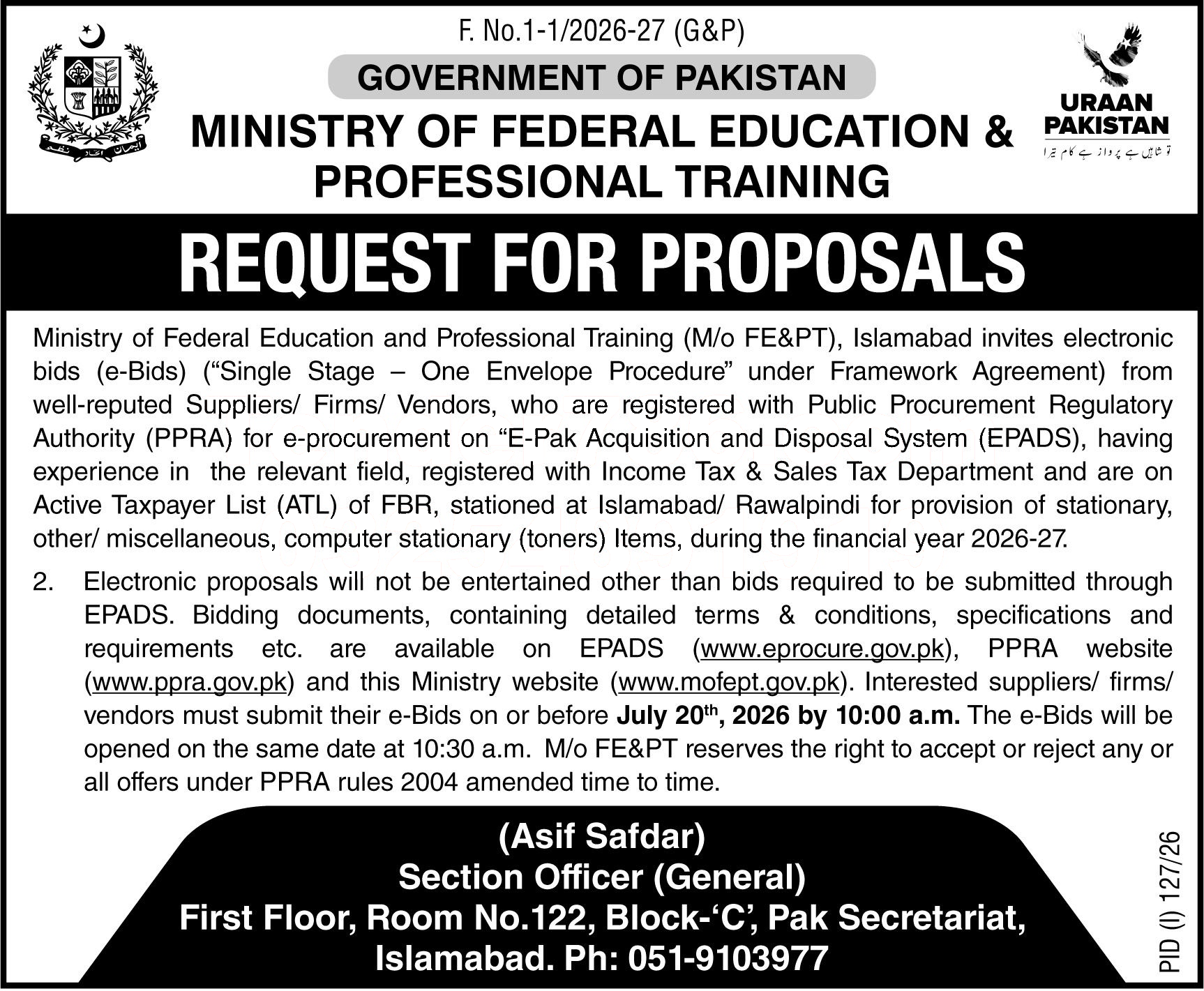 Tender Document