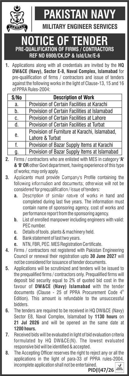 Tender Document