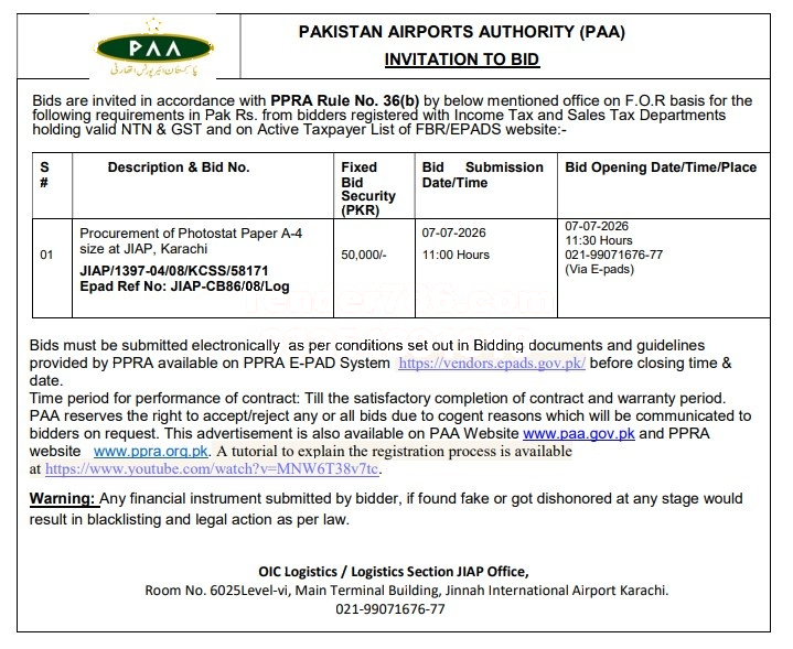 Tender Document