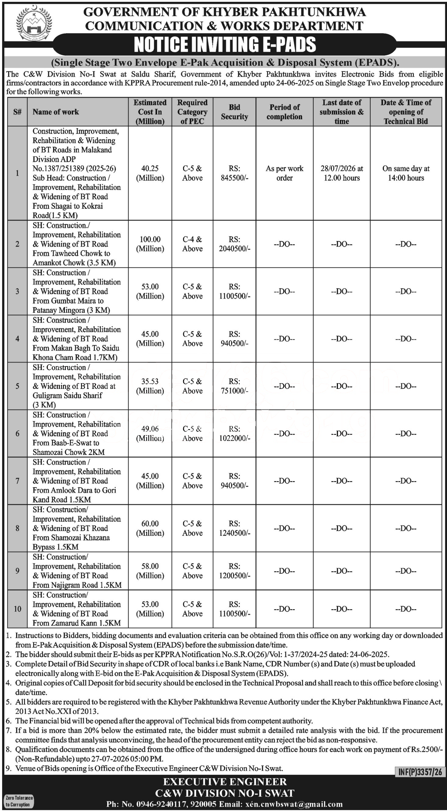 Tender Document