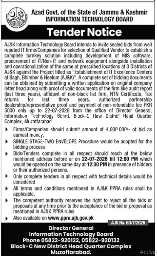 Tender Document