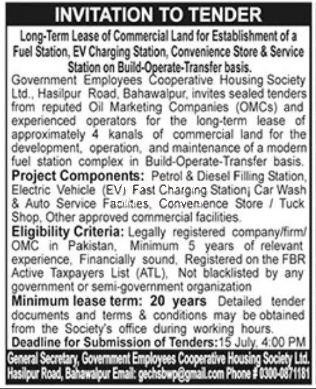 Tender Document