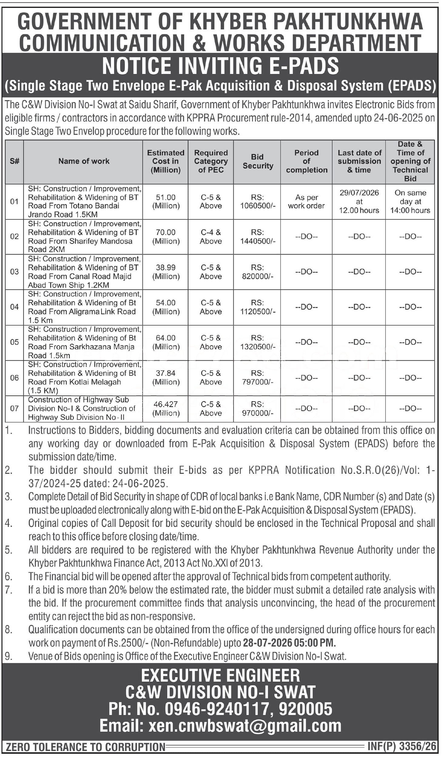Tender Document