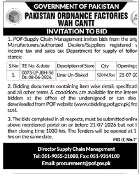 Tender Document