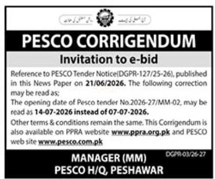 Tender Document