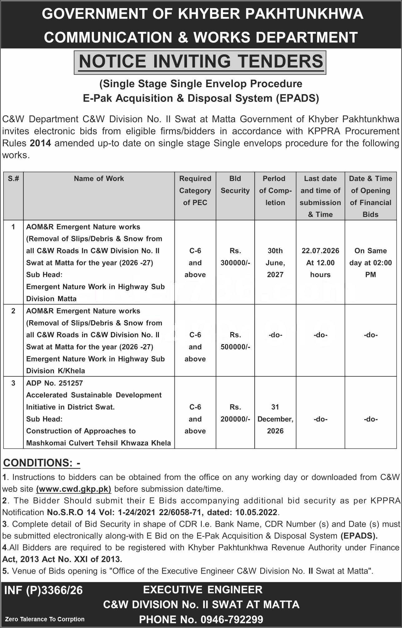Tender Document