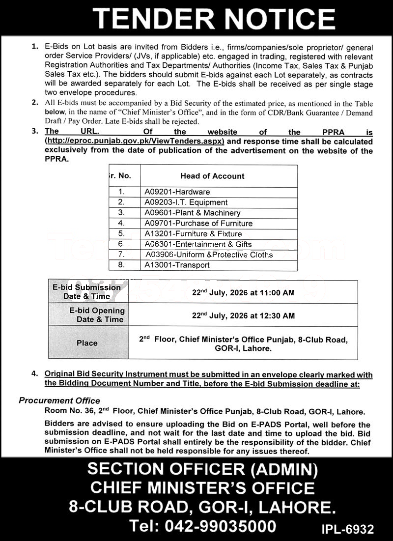 Tender Document