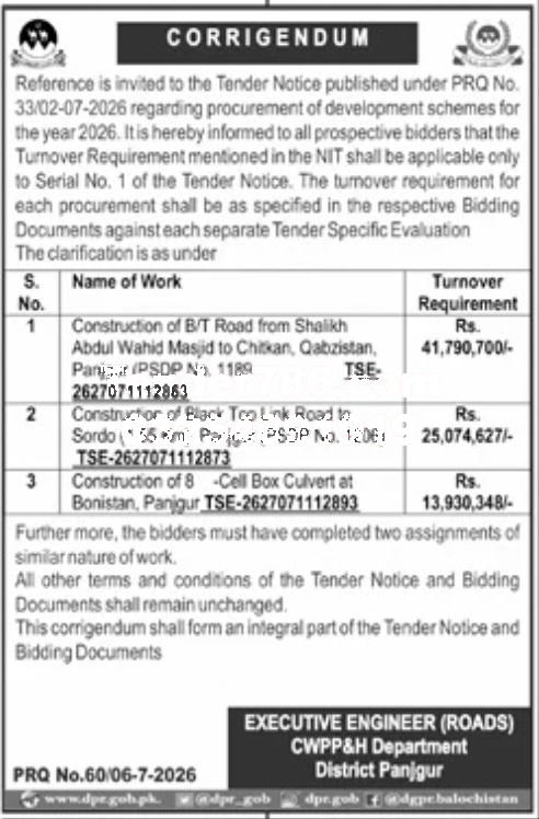 Tender Document