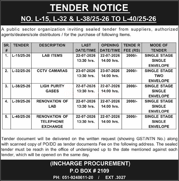 Tender Document