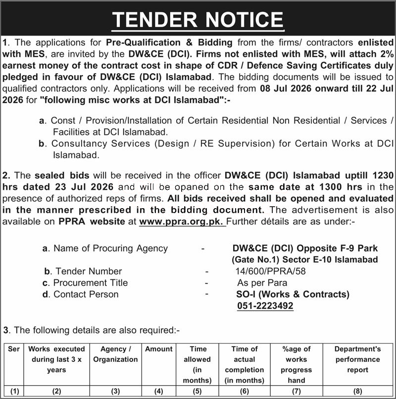 Tender Document