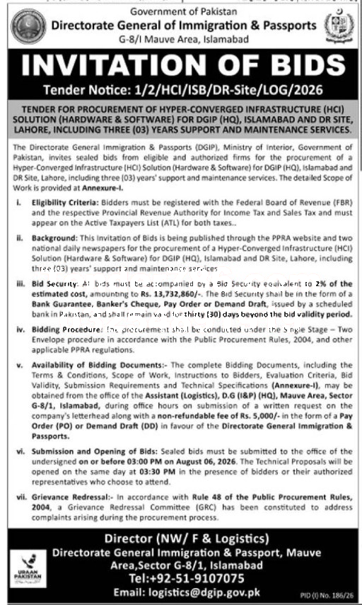 Tender Document