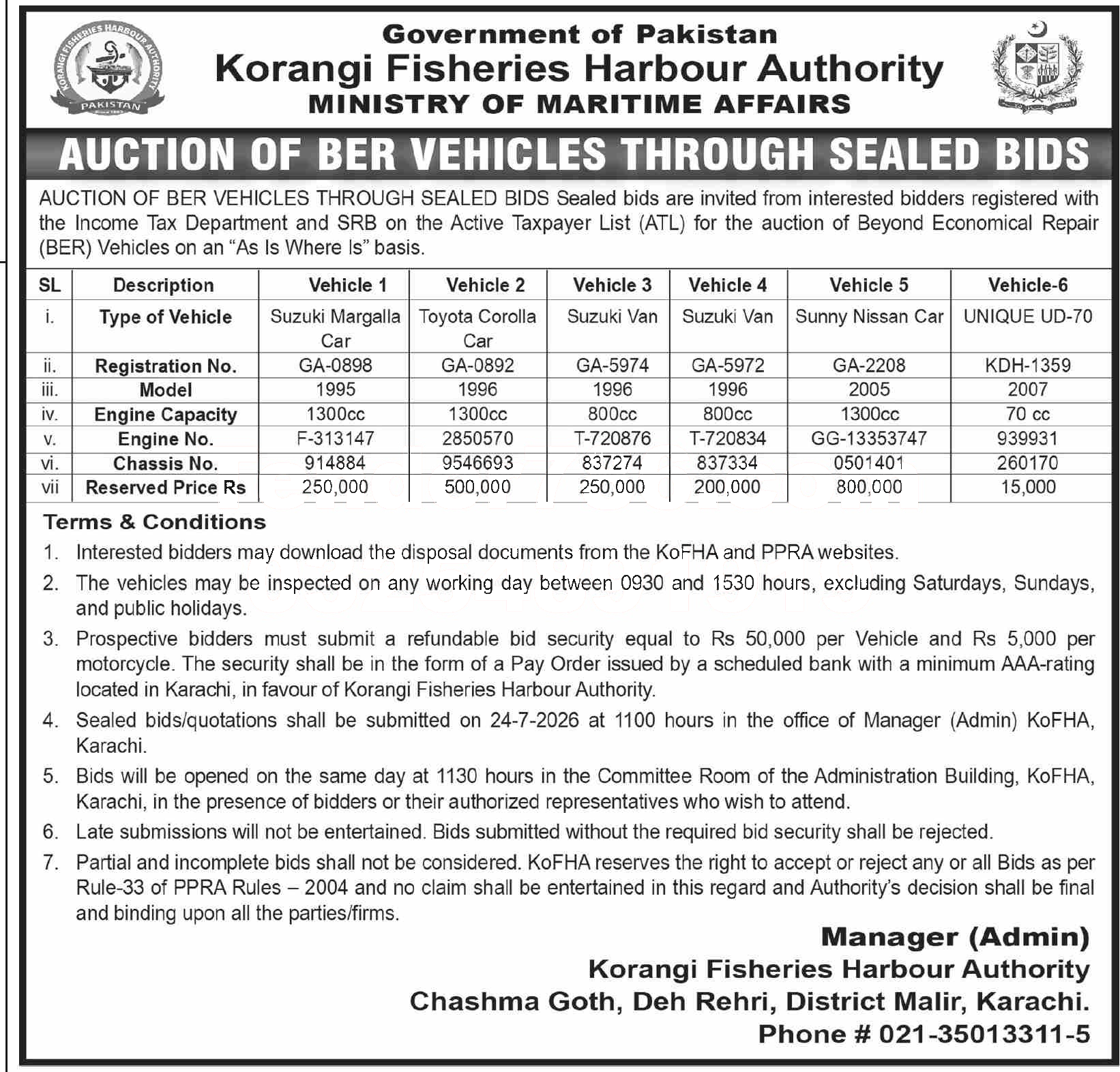 Tender Document