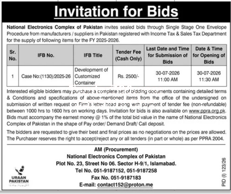 Tender Document