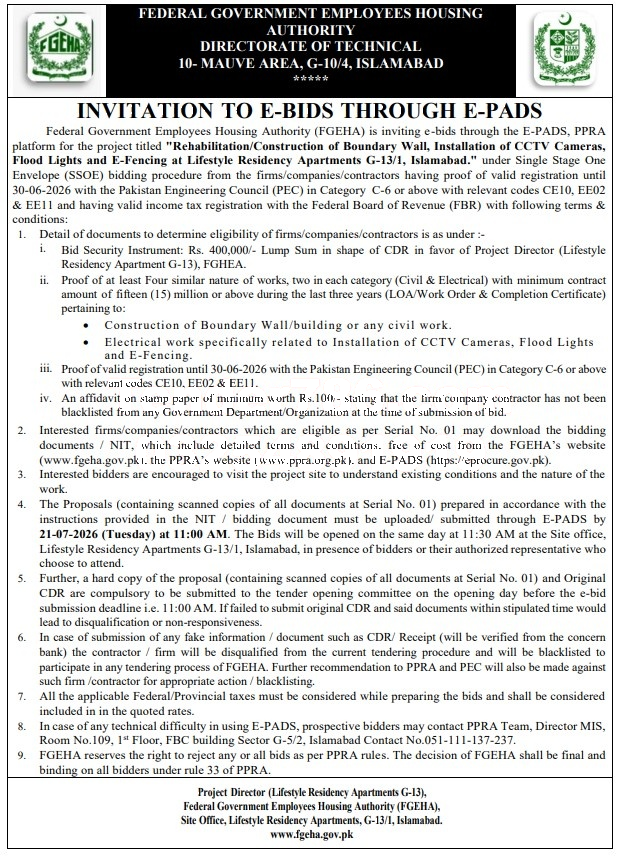 Tender Document