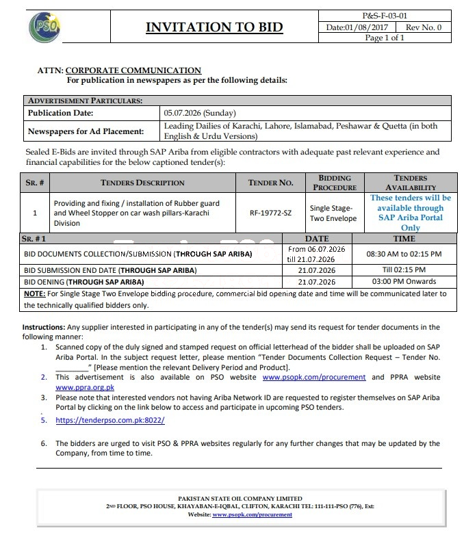Tender Document