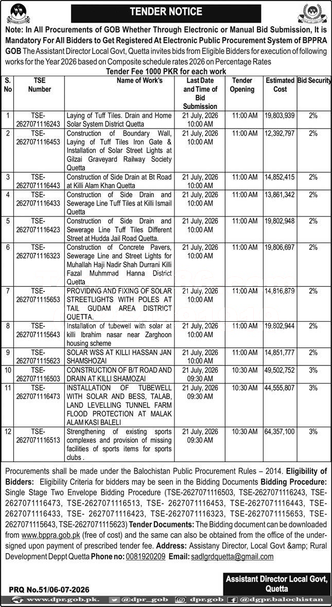 Tender Document