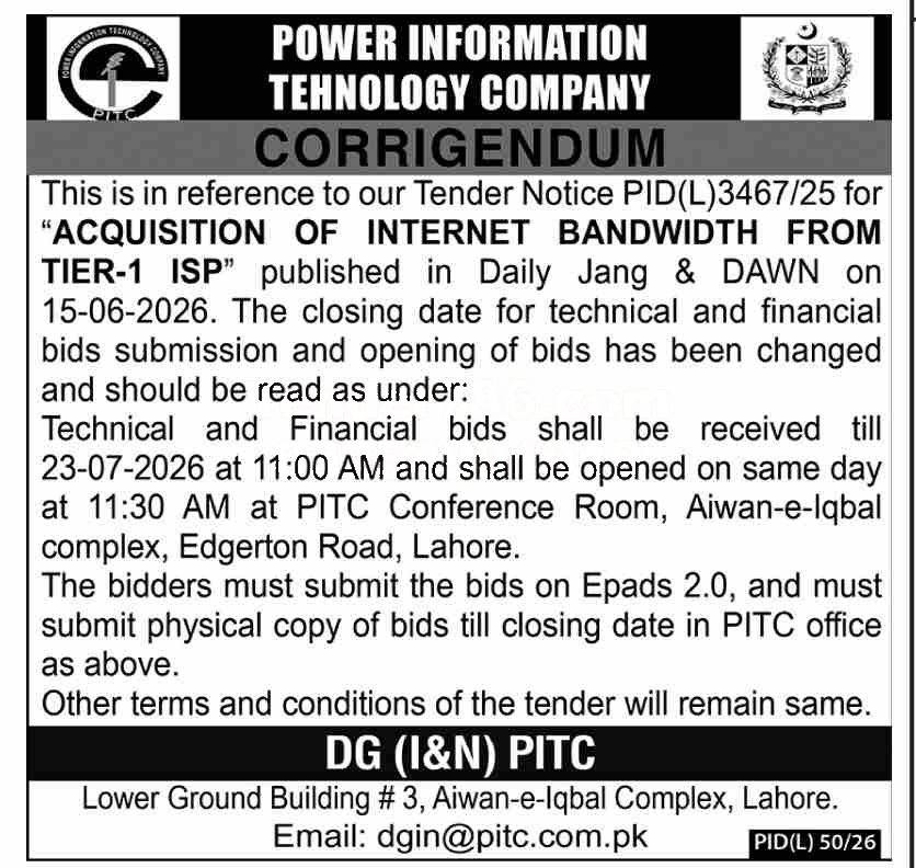 Tender Document