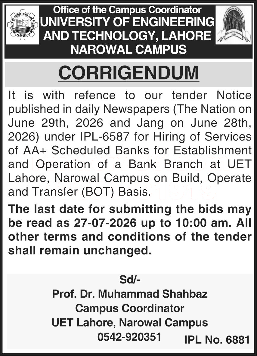 Tender Document
