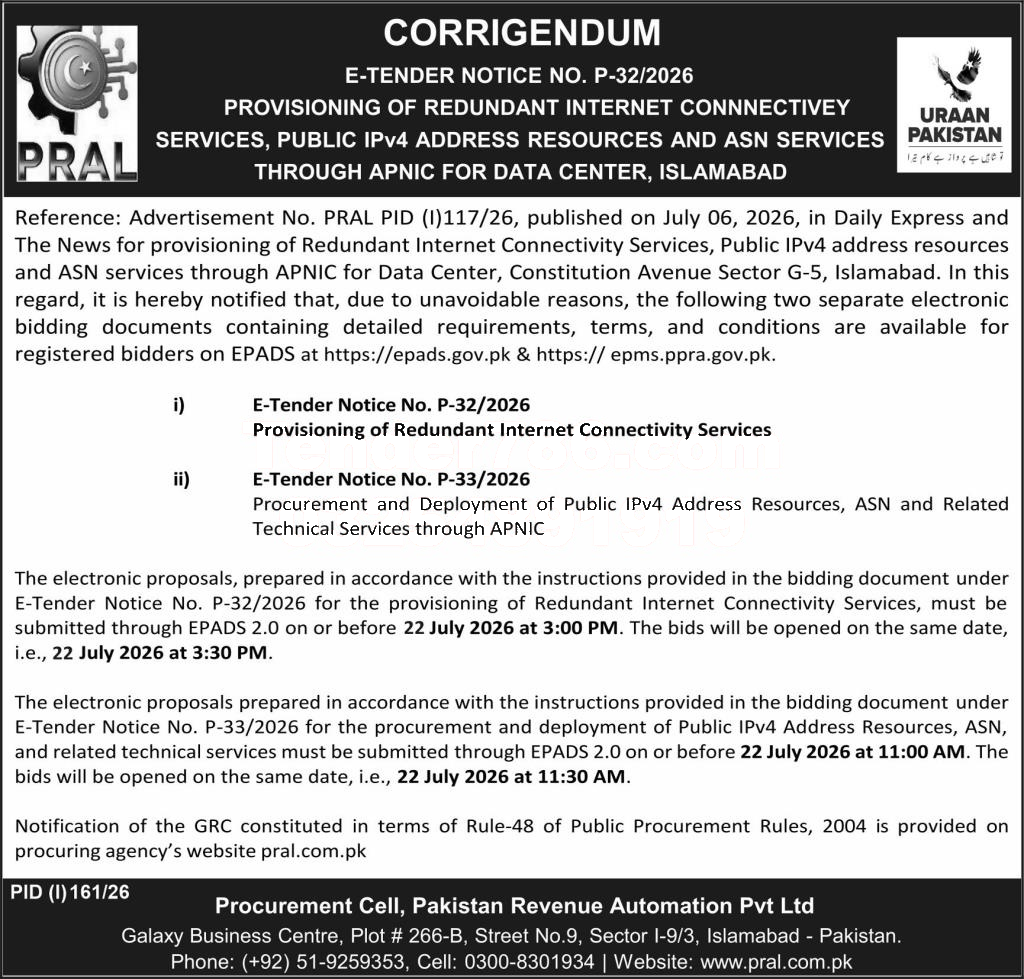 Tender Document