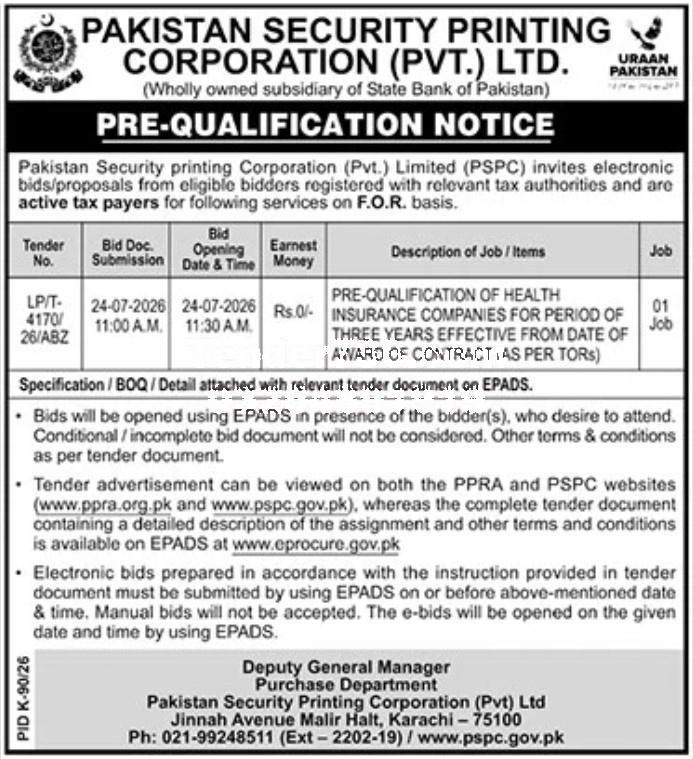 Tender Document
