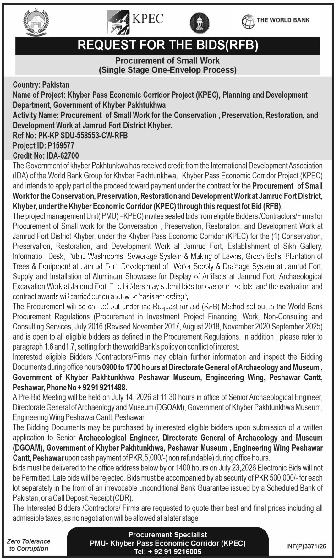 Tender Document