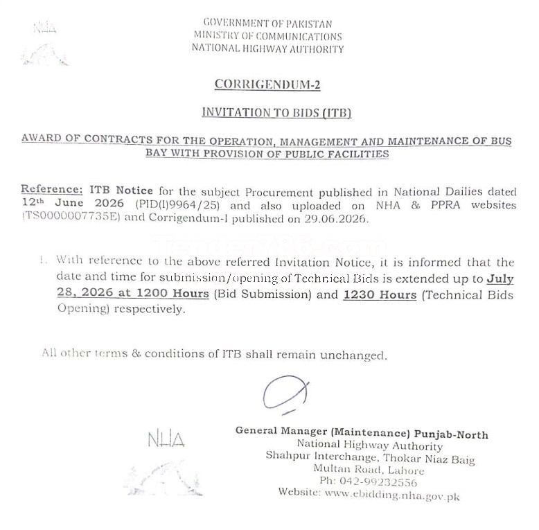Tender Document