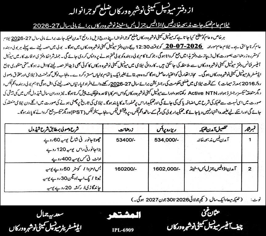 Tender Document