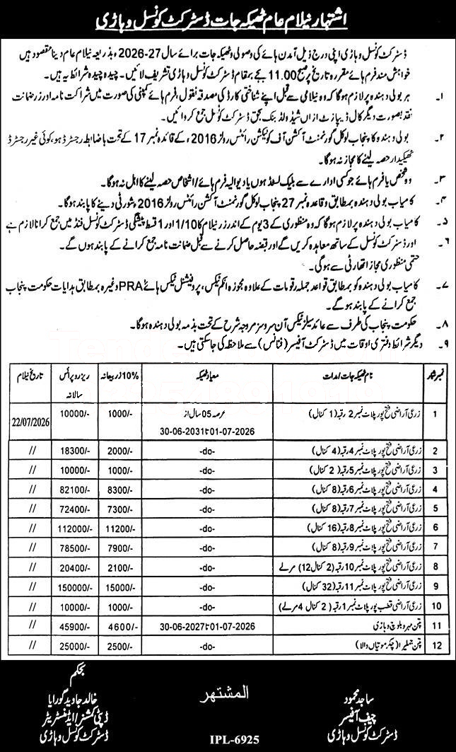 Tender Document