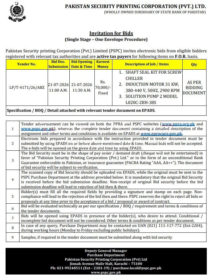 Tender Document