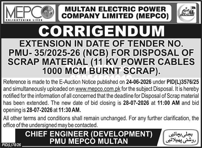 Tender Document