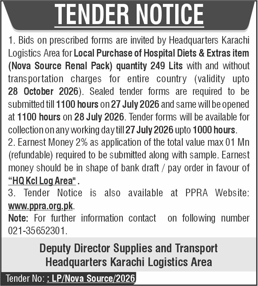 Tender Document