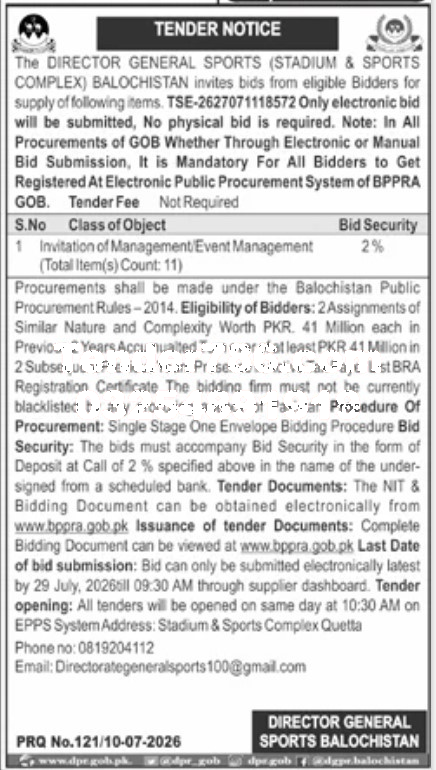 Tender Document