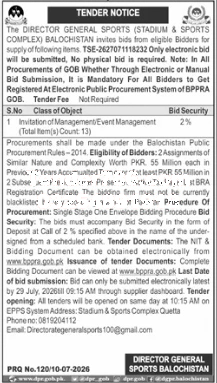 Tender Document