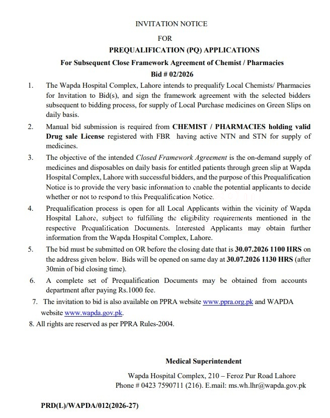 Tender Document