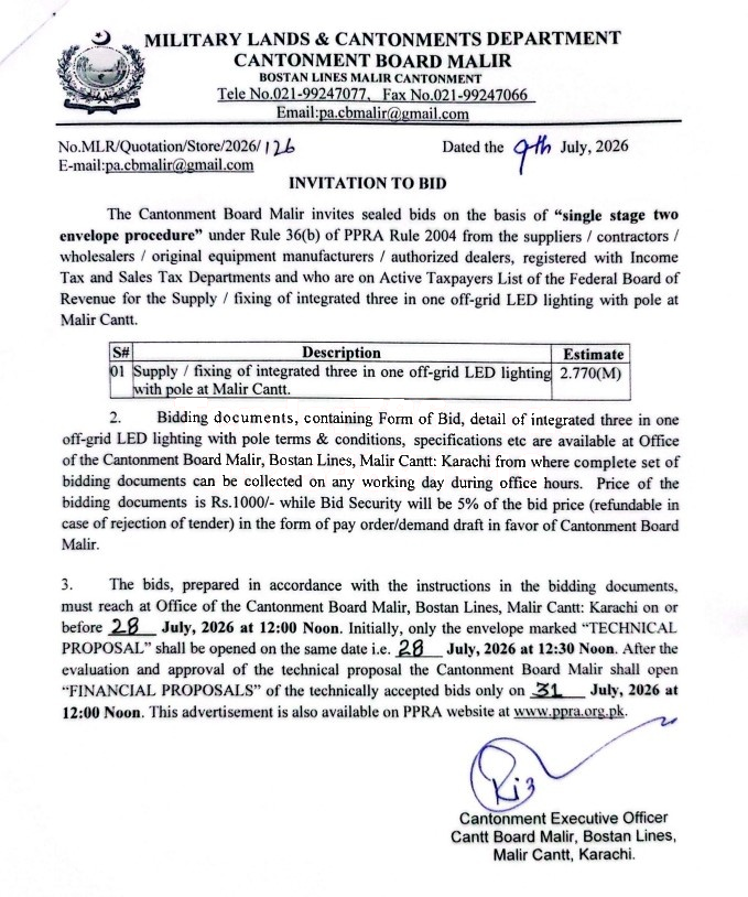 Tender Document
