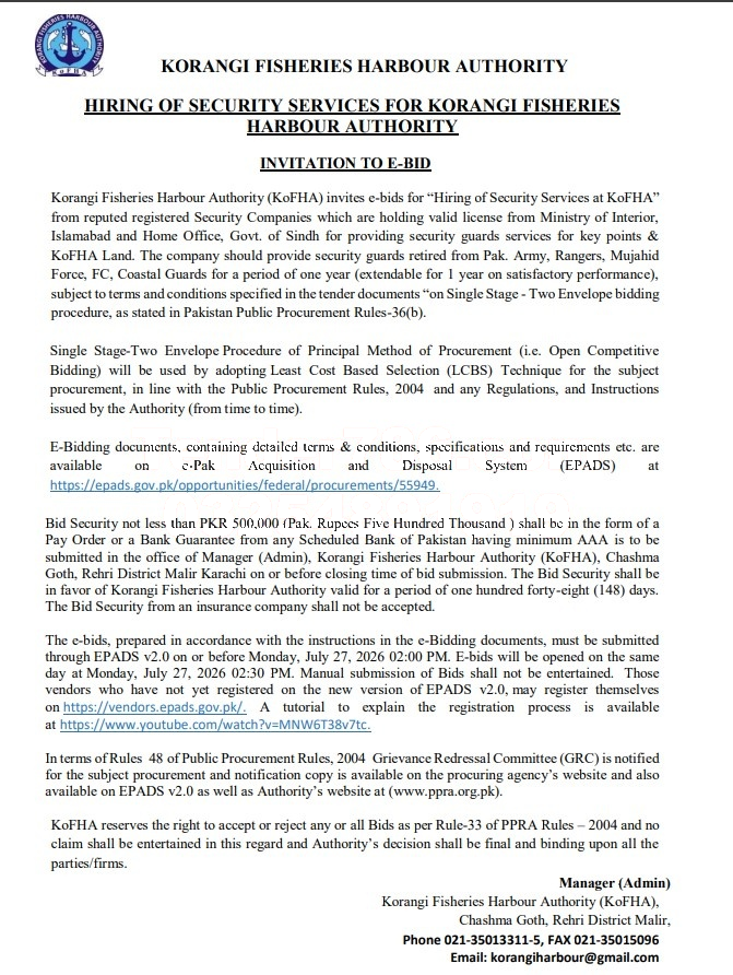 Tender Document