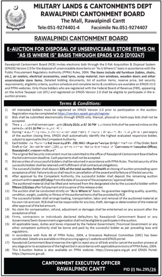 Tender Document