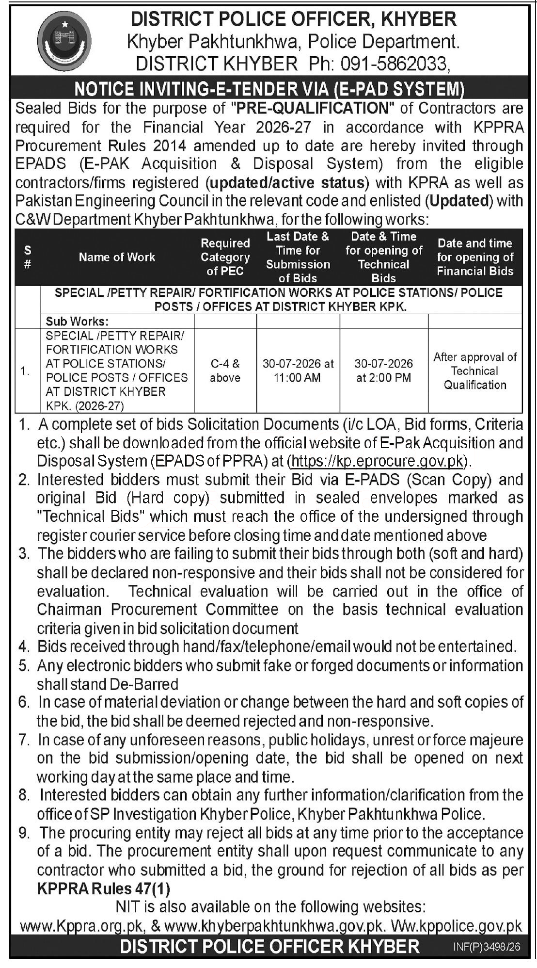 Tender Document