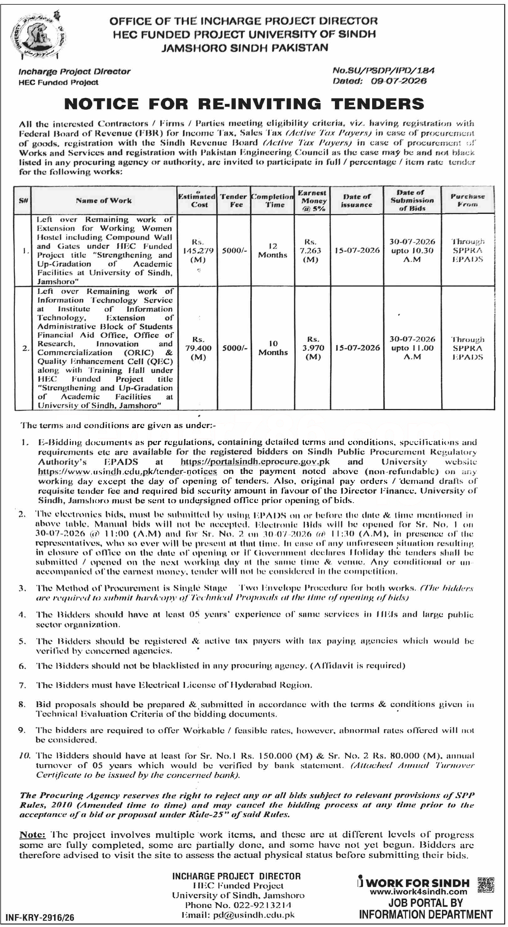 Tender Document