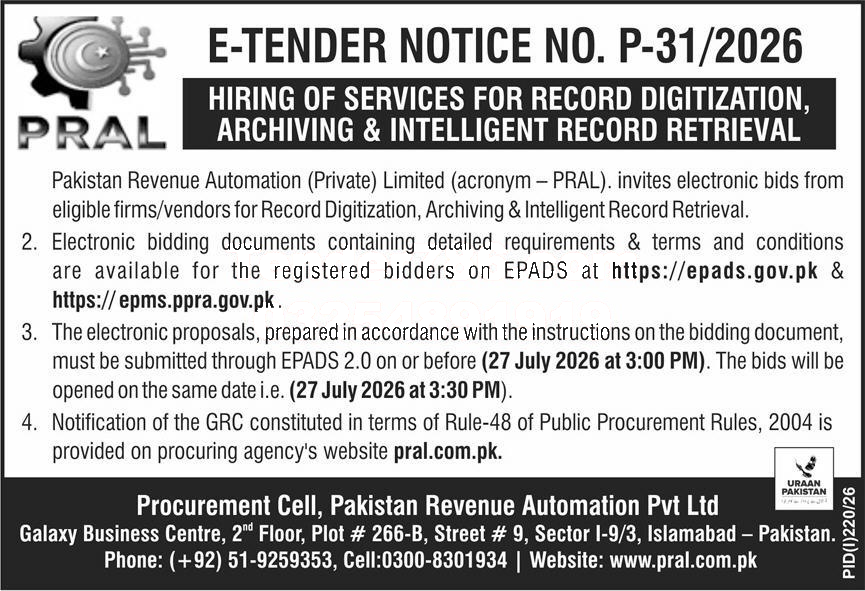 Tender Document