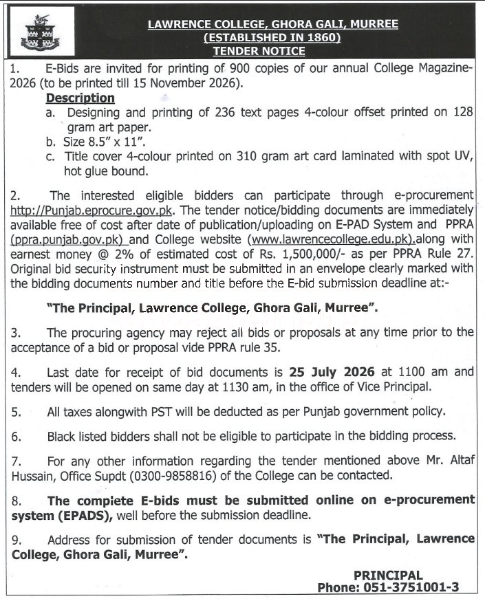 Tender Document