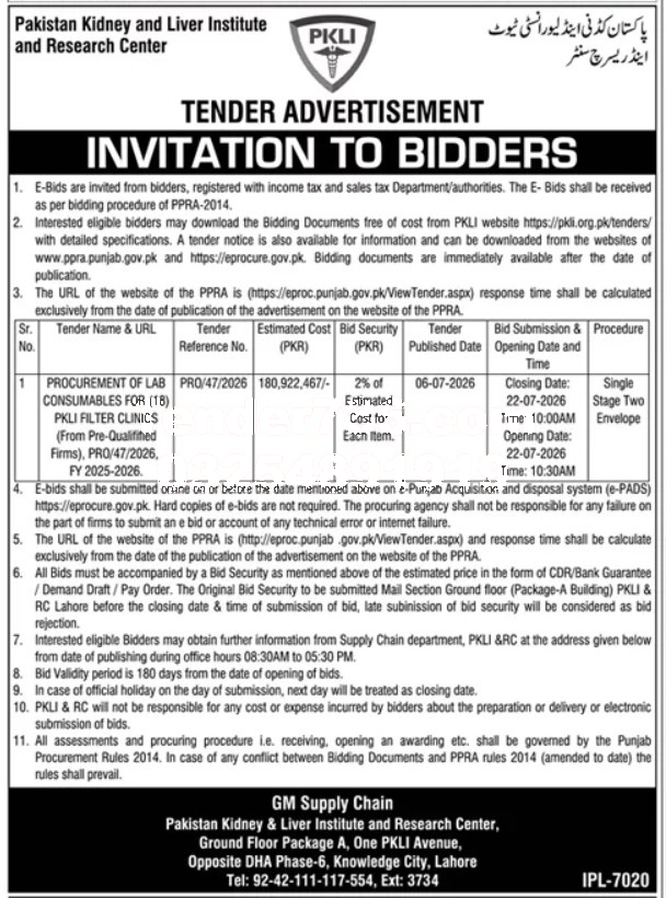 Tender Document