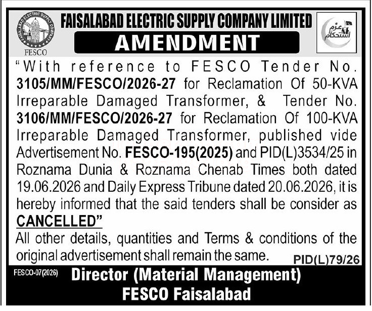 Tender Document