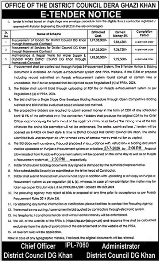 Tender Document