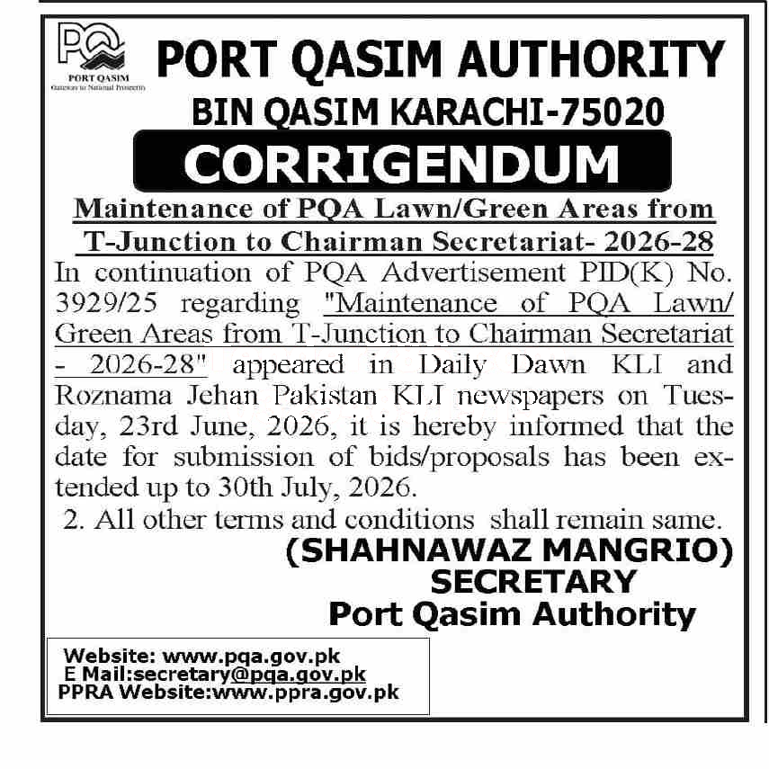 Tender Document