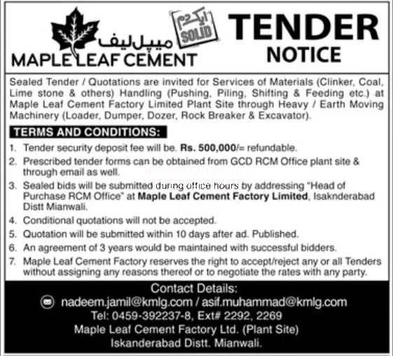Tender Document