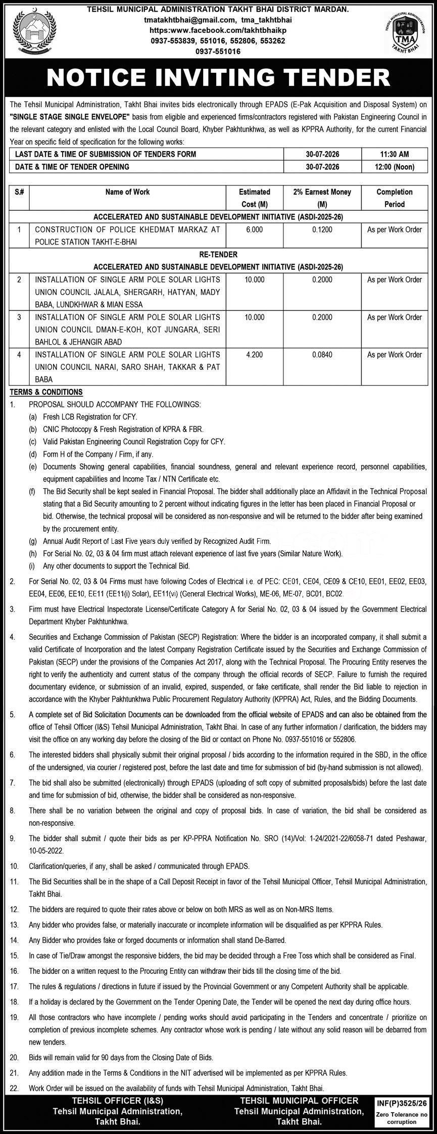 Tender Document