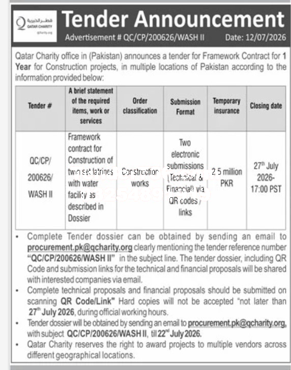Tender Document