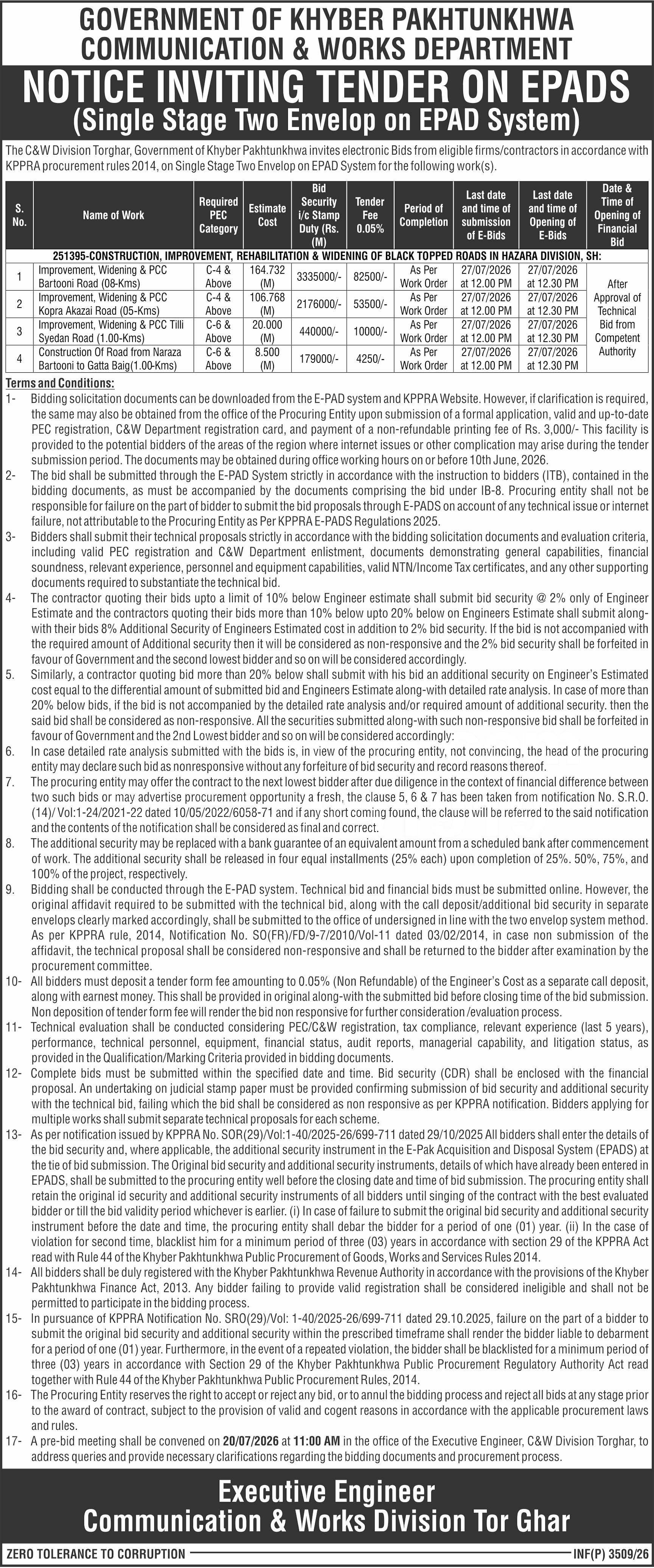 Tender Document