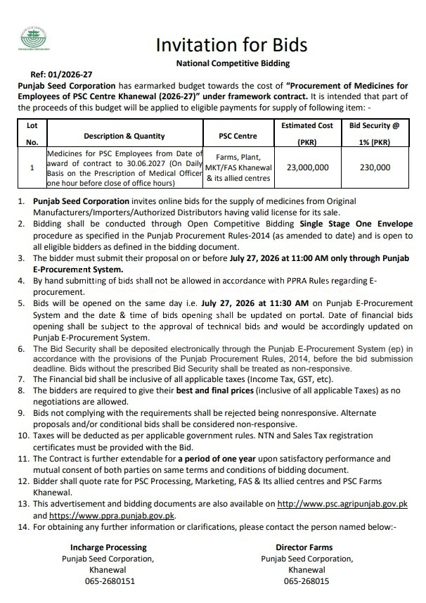 Tender Document